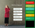 screenshot of kiosk in holiday mode